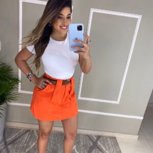 short saia alfaiataria