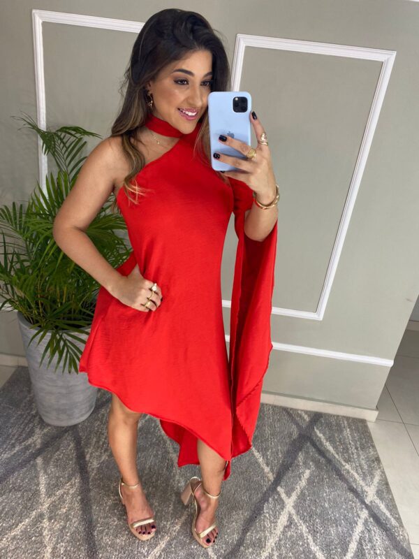 vestido assimetrico