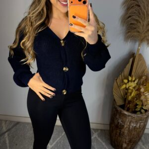 Cardigan Tricô